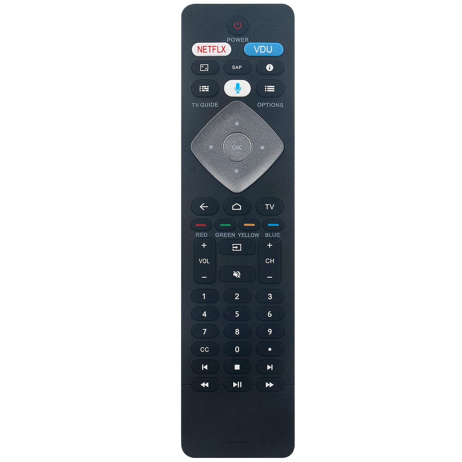 テレビリモコン　PHILIPS　43d Amazon.com: Replacement Remote Control for Philips 43PFL5602/F7
